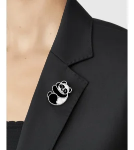 Essenceofluxury Womens Jewelry Van Cleef Arpels Lucky Animals Panda Brooch A205PP380 AA201945