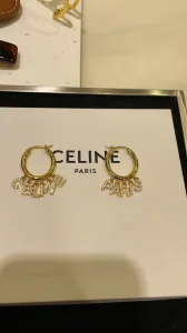 Essenceofluxury Womens Jewelry Dior Crystals Paris Earrings A152PP180 AA203163