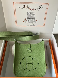 Hermes Evelyne 16 Togo Bag Green