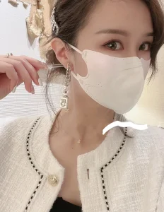Chanel Crystal CC Bottle Earrings