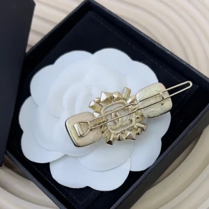 Chanel Crystal CC Hair Pin