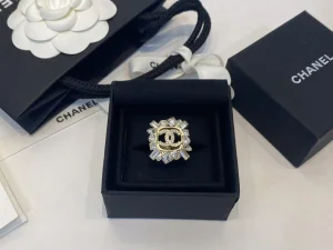 Chanel Crystal CC Rings