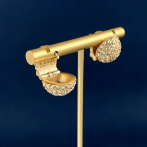 Versace Medusa Gold Earrings