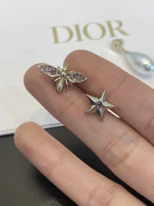 Dior Tribales Bee Star Earrings