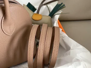 Hermes Bolide Mini Bag Nude 18CM