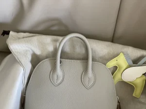 Hermes Bolide Mini Bag White 18CM