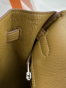 Hermes Birkin 25CM Tan Leather Bag