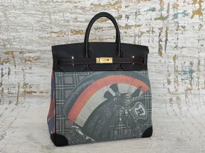 Hermes Togo HAC Birkin 40 Bag Black