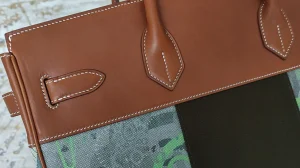 Hermes Togo HAC Birkin 40 Bag Tan