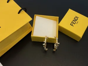 Fendi Crystals First Earrings