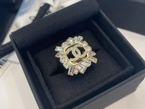 Chanel Crystal CC Diamonds Rings