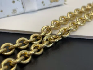Dior CD Lock Gold Chain Necklaces