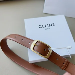 Burberry Leather Belt Brown 30MM