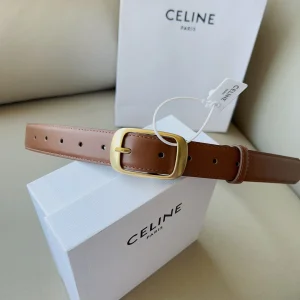 Burberry Leather Belt Brown 30MM