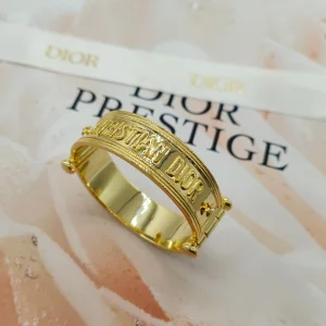 Dior Code Cuff Bracelets Gold
