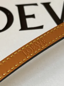 Loewe Amazona Black Calfskin Belt 10MM