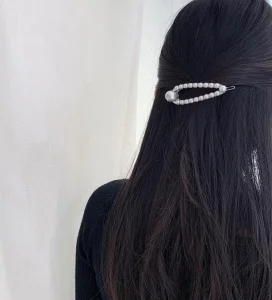 Miu Miu Mather of Pearl Hiar Clips