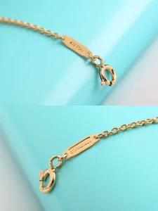 Tiffany Gold Knot Pendant Necklaces