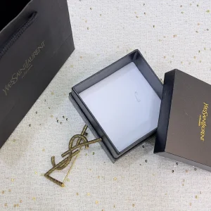 Saint Laurent Opyum YSL Brooch Gold