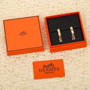Hermes Kelly Gavroche Earrings