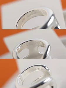 Hermes Osmose Rings White Gold
