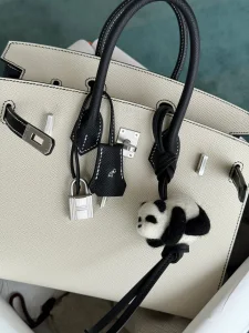 Loewe Black White Panda Charm