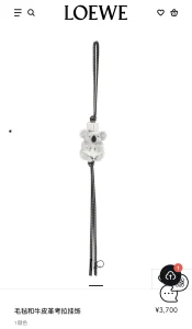 Loewe Grey Koala Charm