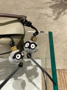 Loewe Grey Owl Charm