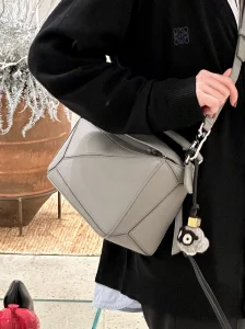 Loewe Grey Owl Charm