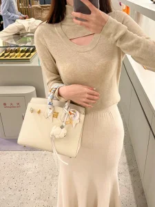 Loewe White Chow Chow Charm