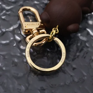 Louis Vuitton LV Teddy Bear Keyring and Bag Charm Brown