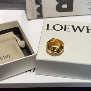 Loewe Gold Chunky Nest Rings