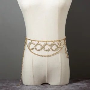 Chanel Pearls COCO Chain Belt