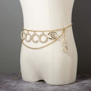 Chanel Pearls COCO Chain Belt