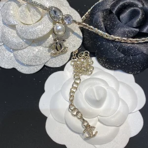 Chanel CC Diamonds Choker Necklaces