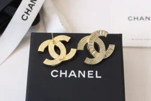 Chanel Vintage CC Logo Studs Earrings