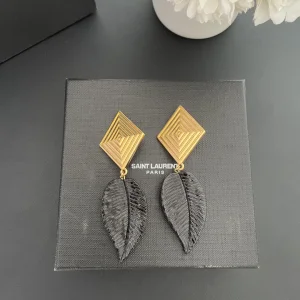 Saint Laurent Pyramid Earrings