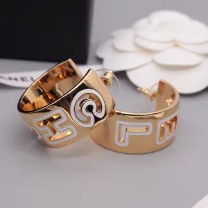 Chanel Rose Gold Earrings