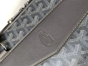 Goyard Cisalpin Document Case Grey