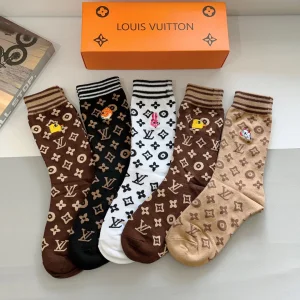 Louis Vuitton LV Monogram Knitted Socks