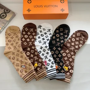 Louis Vuitton LV Monogram Knitted Socks