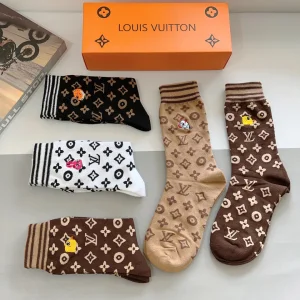 Louis Vuitton LV Monogram Knitted Socks