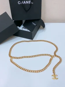 Chanel Vintage Gold Metal CC Chain Belt