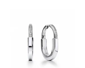 Tiffany Lock Diamonds Earrings