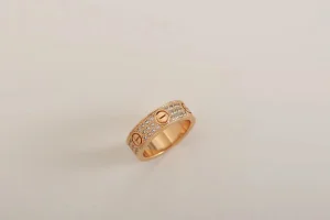 Cartier Love Diamonds Wedding Rings