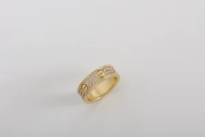 Cartier Love Diamonds Wedding Rings