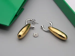 Bottega Veneta Ellipse Small Earrings
