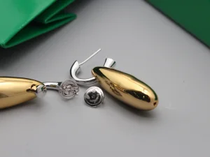 Bottega Veneta Ellipse Small Earrings