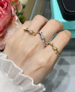 Tiffany Knot Diamonds Rings
