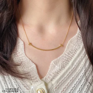 Tiffany T Smile Pendant Necklaces